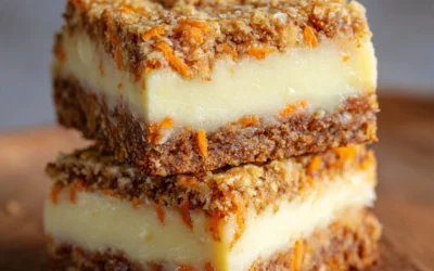 Cream Cheese Bars That Taste Like Perfect Carrot Cake