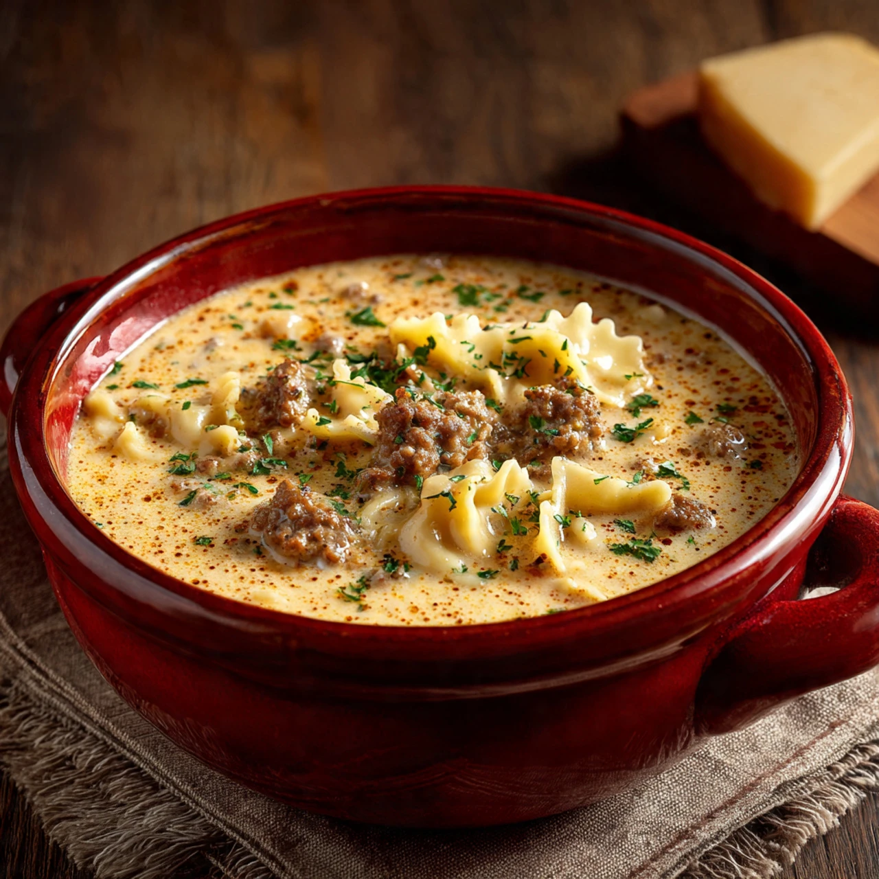 Creamy Alfredo Lasagna Soup Creamy Alfredo Lasagna Soup