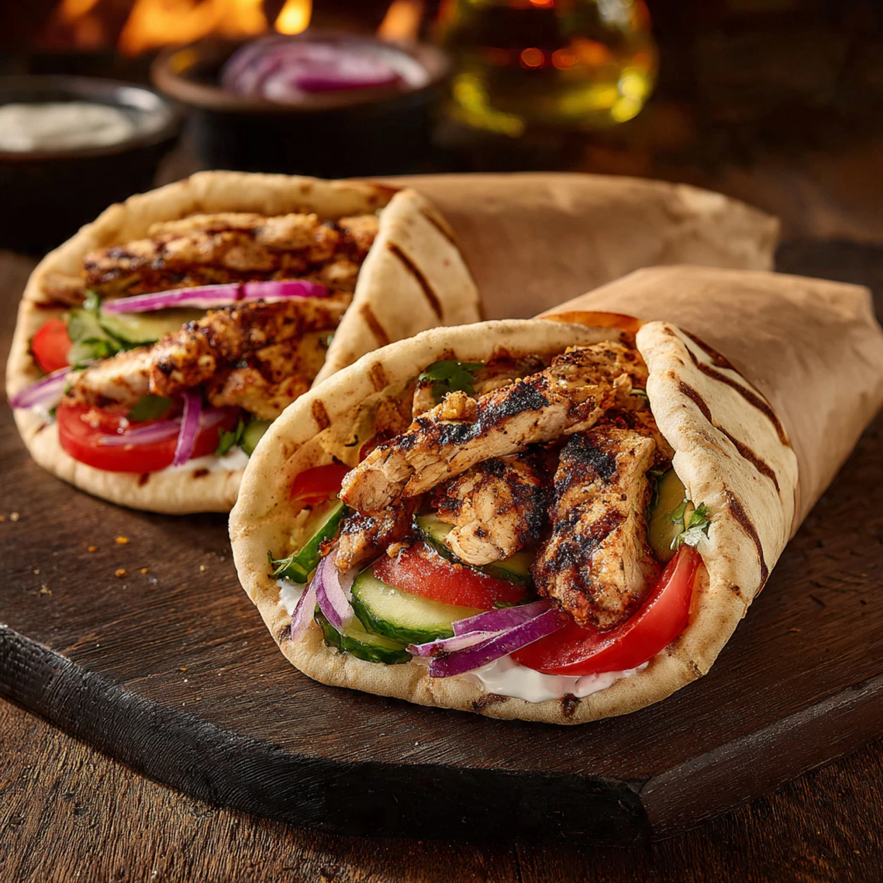 Crockpot Greek Chicken Pitas With Tzatziki Recipe Crockpot Greek Chicken Pitas Tzatziki Amazing Ultimate