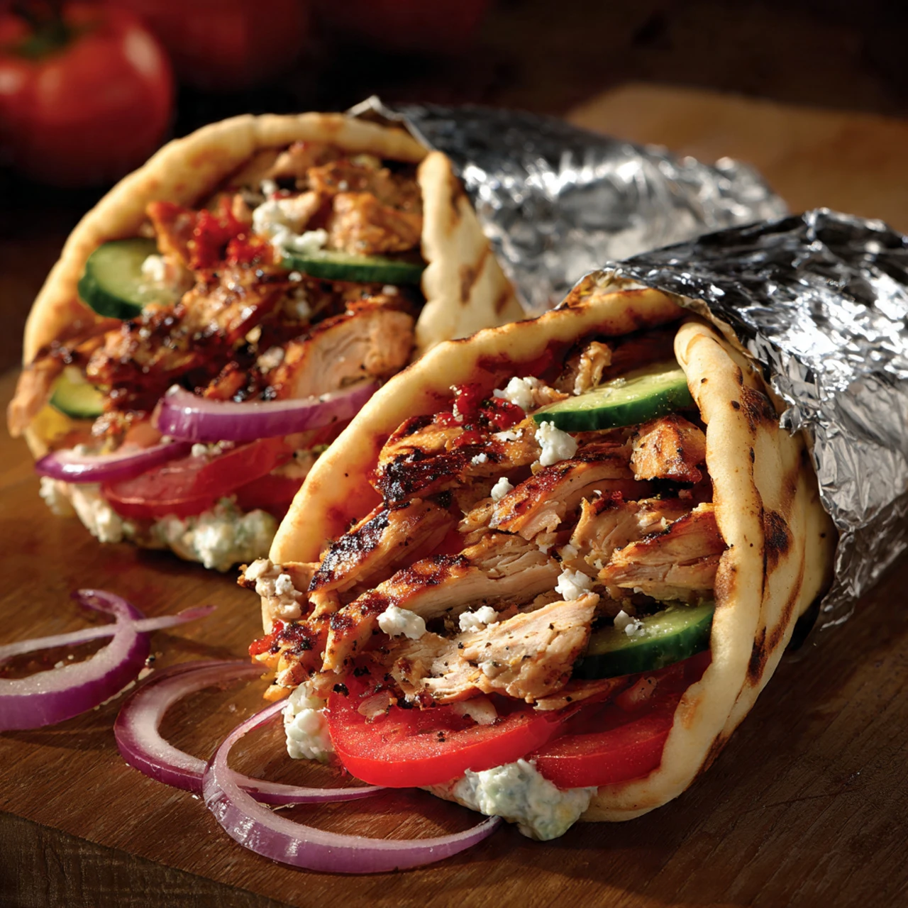 Crockpot Greek Chicken Pitas With Tzatziki Recipe Crockpot Greek Chicken Pitas Tzatziki Amazing Ultimate