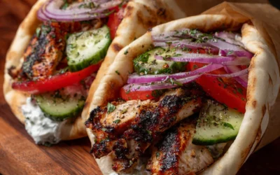 Crockpot Greek Chicken Pitas with Tzatziki: An Amazing Ultimate Recipe