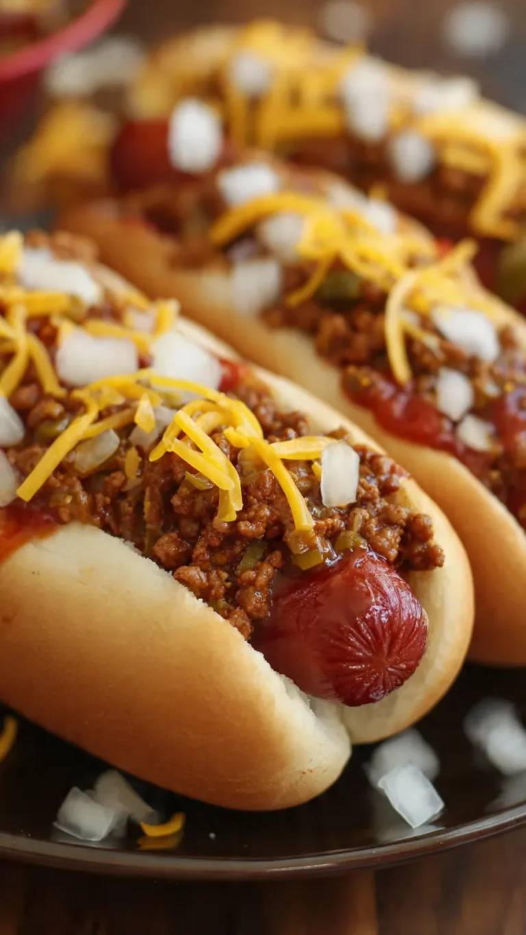 Crockpot Hot Dog Chili Recipe