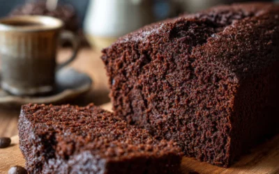 Dark Chocolate Mocha Breakfast Bread