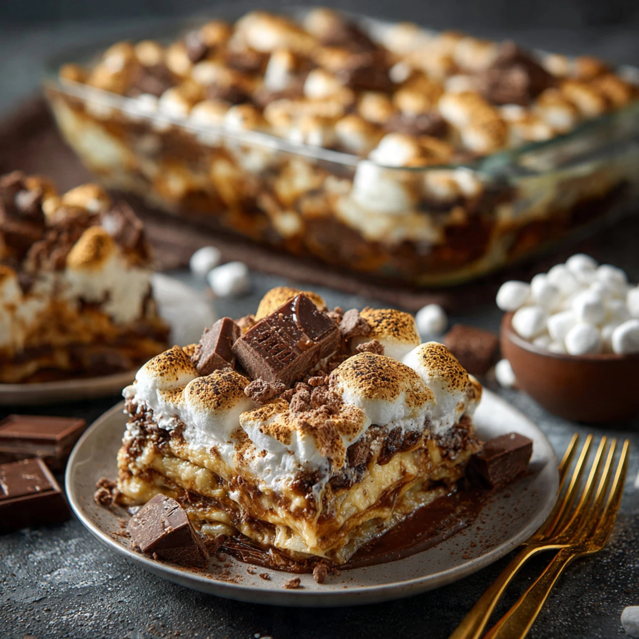 Easy And Delicious S’mores Lasagna Delicious Smores Lasagna