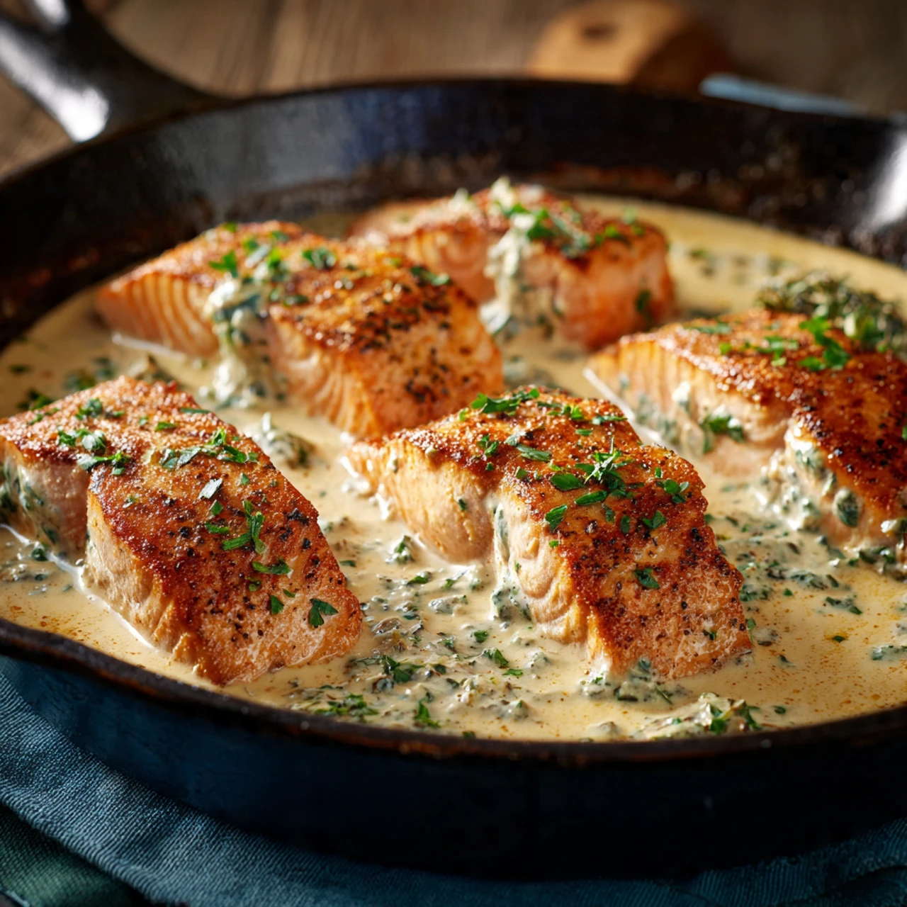 Easy Boursin Salmon Boursin Salmon