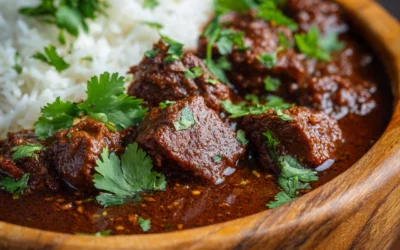 Easy Indian Beef Curry in Slow Cooker