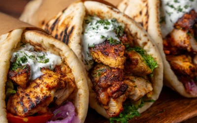 Easy Mediterranean Chicken Gyros Recipe for a Healthy and Delicious Meal in Minutes