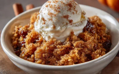 Easy Pumpkin Pie Crisp