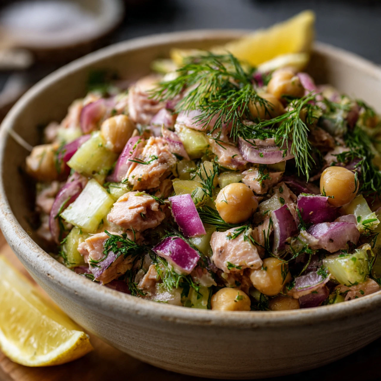 Easy Tuna Garbanzo Bean Salad Tuna Garbanzo Bean Salad