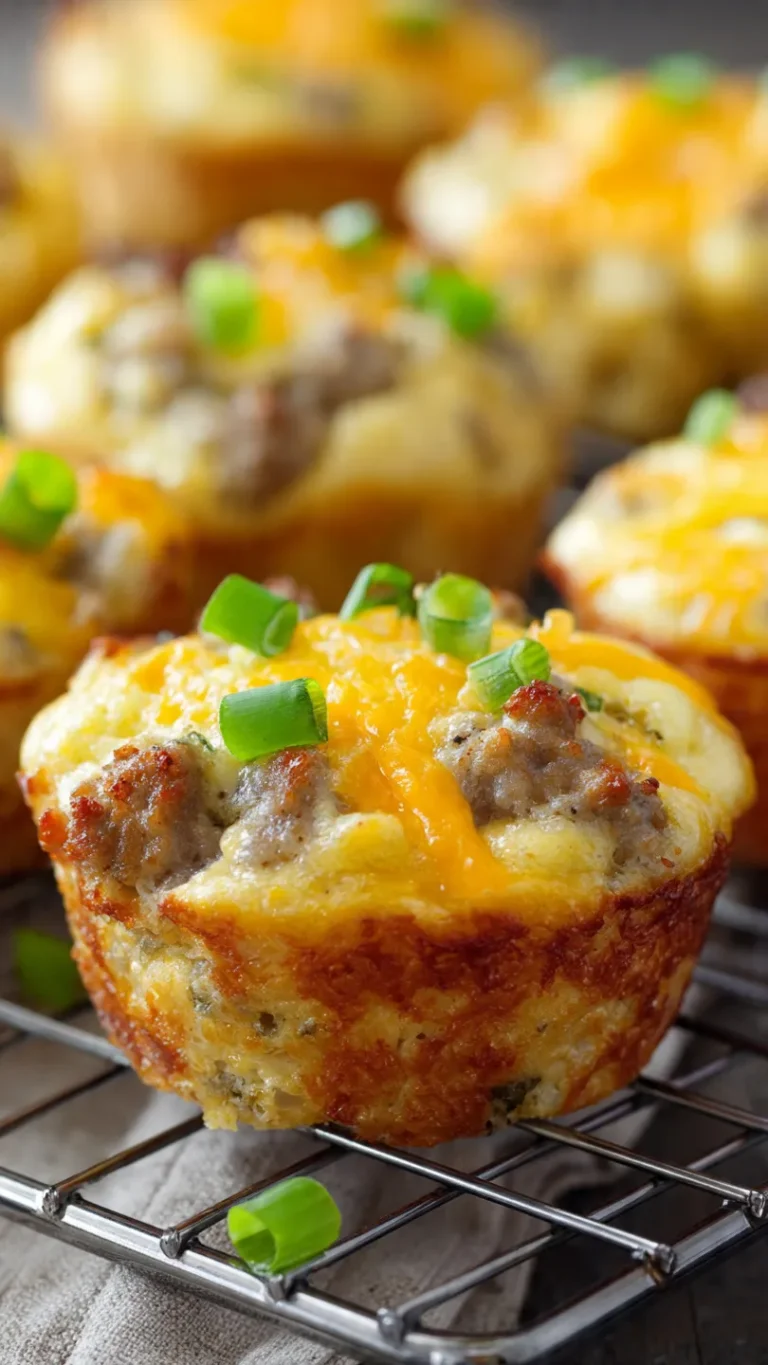 Easy Sausage Breakfast Muffins Recipe
