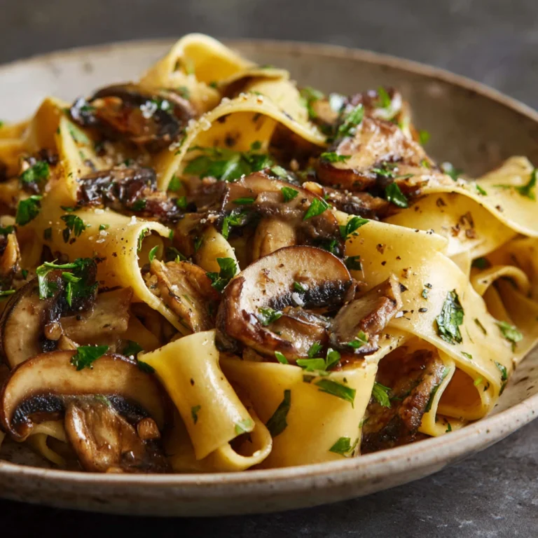 Garlic Mushroom Pasta Garlic Mushroom Pasta