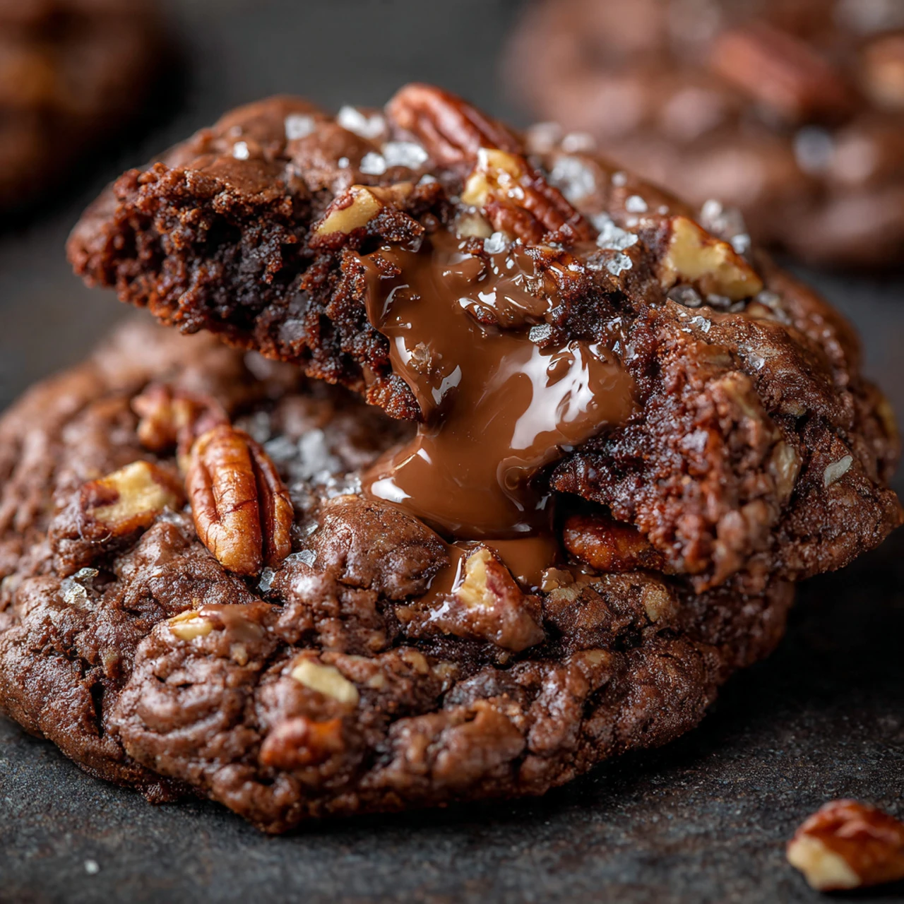German Chocolate Cookies