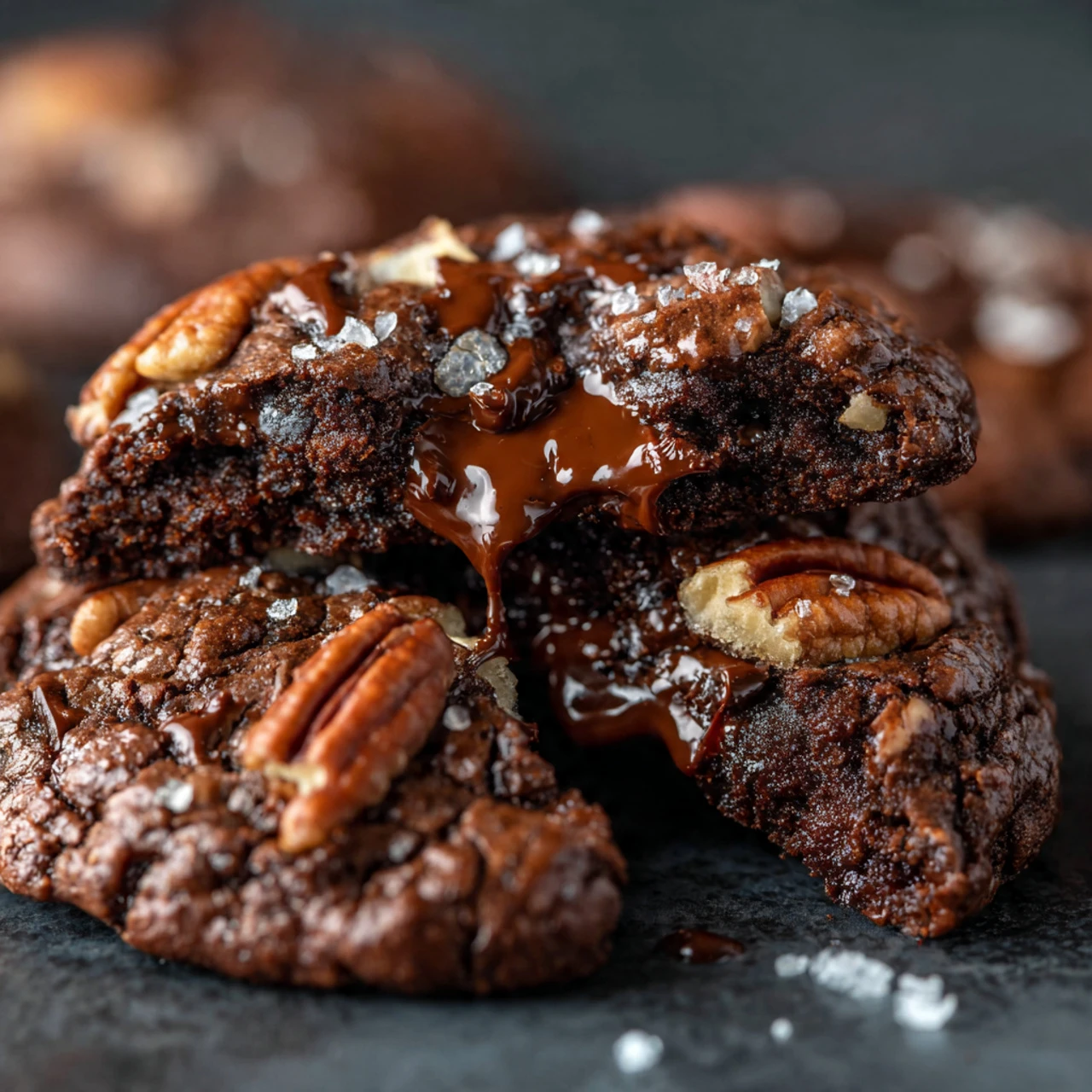 German Chocolate Cookies German Chocolate Cookies