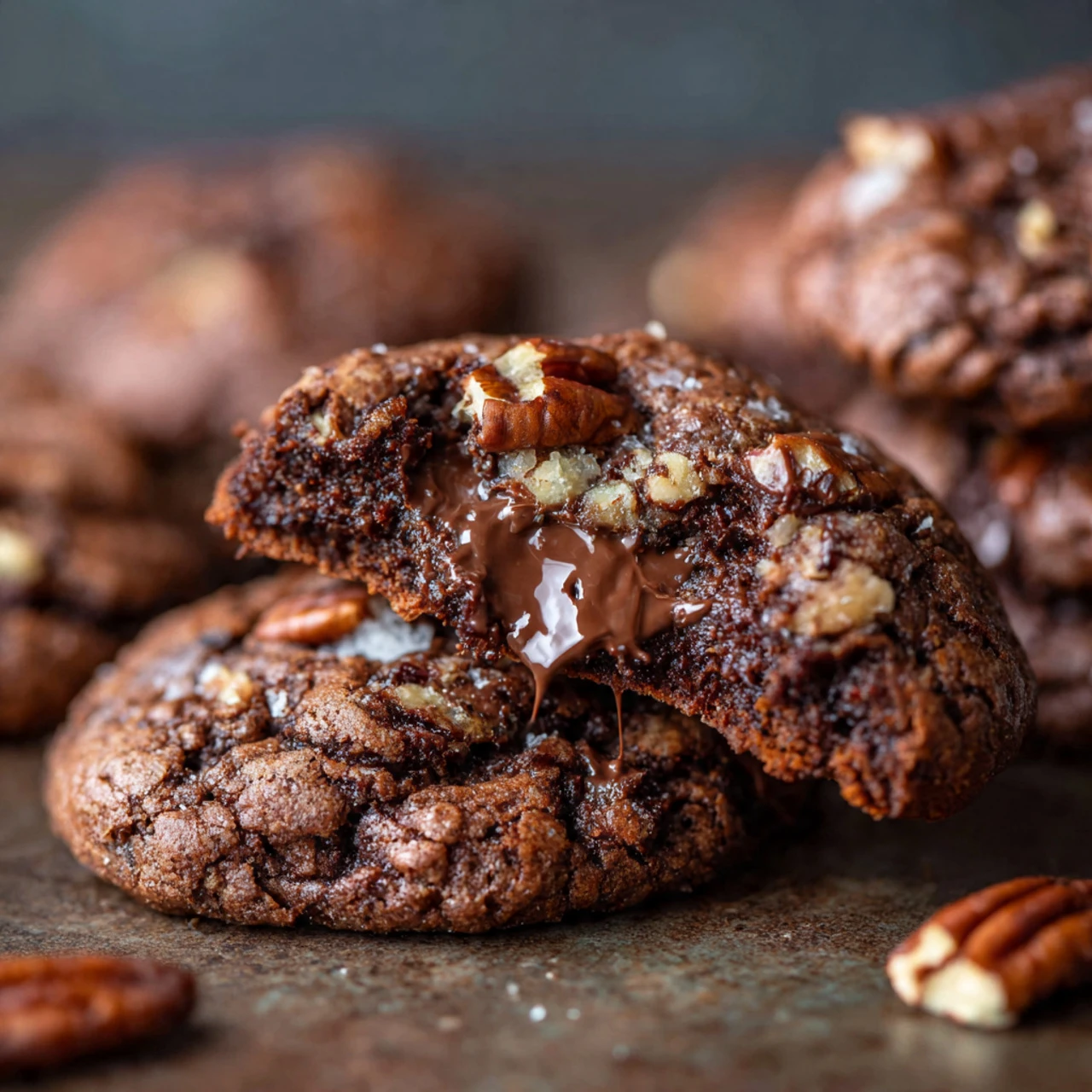 German Chocolate Cookies German Chocolate Cookies