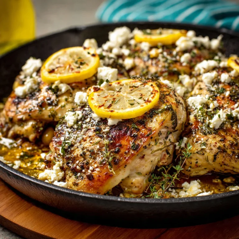 Greek Chicken With Lemon And Feta Greek Chicken Lemon Feta Bright Juicy Bursting
