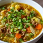 Hearty One-Pot Egg Roll Soup Hearty Onepot Egg Roll Soup Low Carb