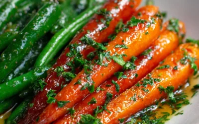 Honey Glazed Carrots & Green Beans
