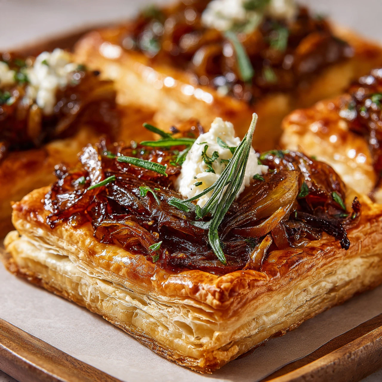 Irresistible Caramelized Onion and Goat Cheese Tarts in 3 Easy Steps
