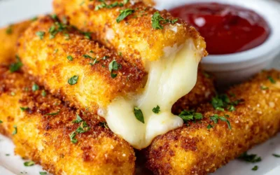 Irresistible Mozzarella Cheese Sticks