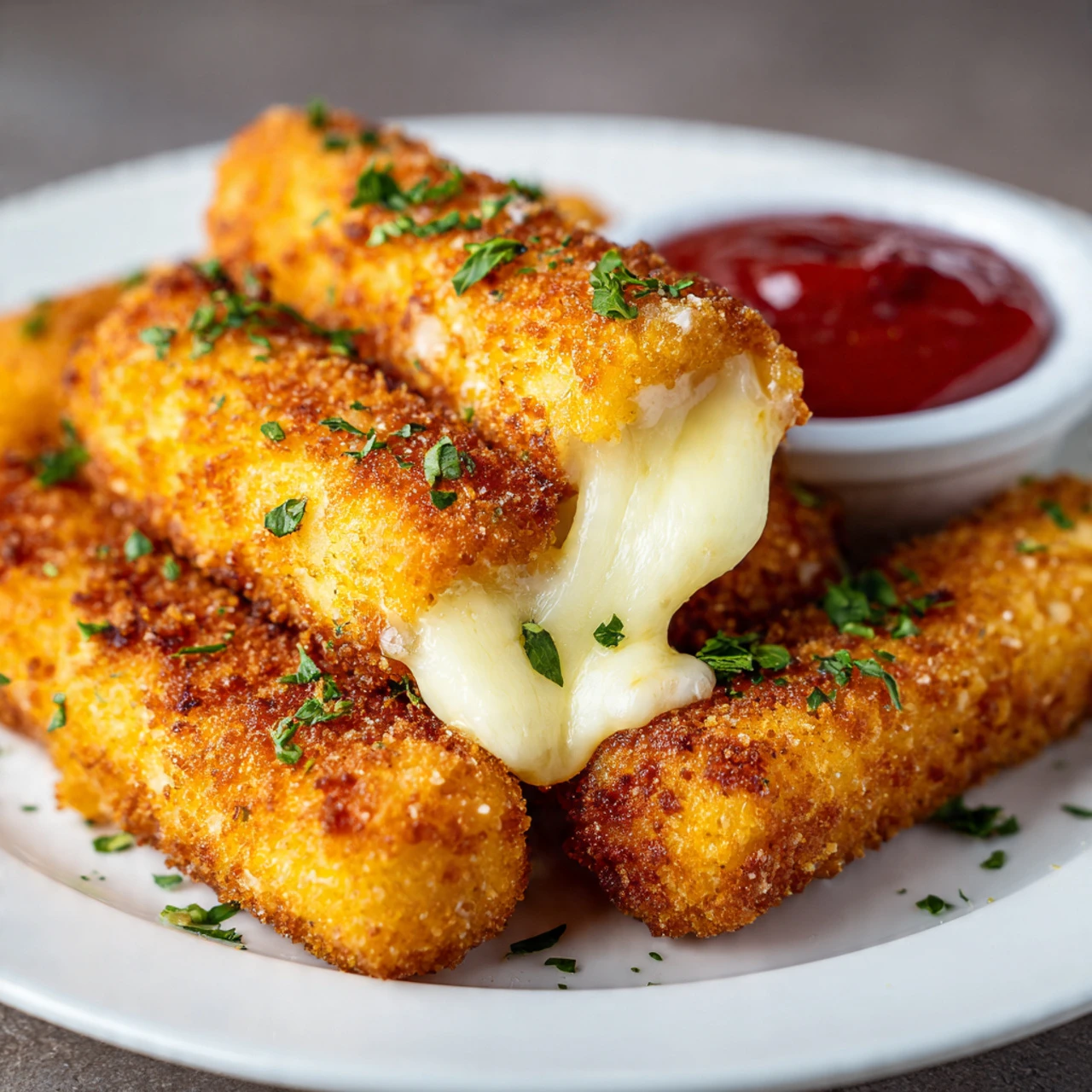 Irresistible Mozzarella Cheese Sticks