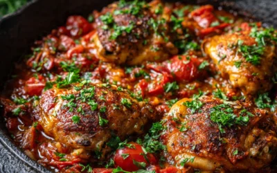 Italian Chicken Cacciatore