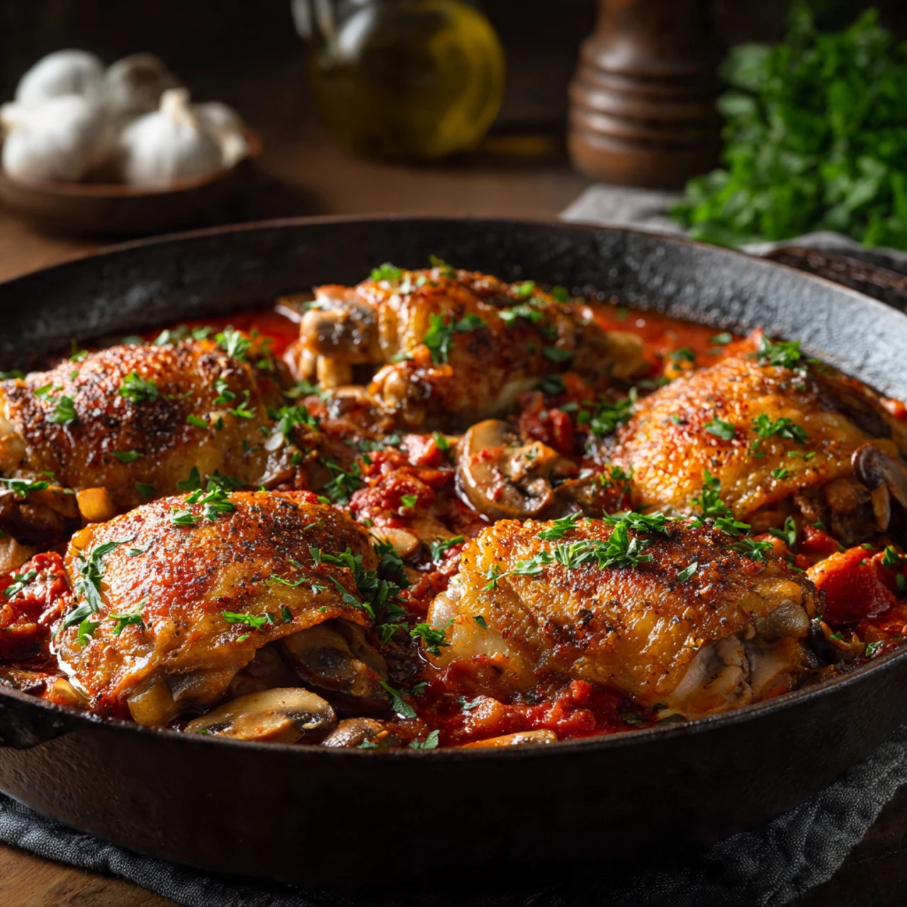 Italian Chicken Cacciatore Italian Chicken Cacciatore