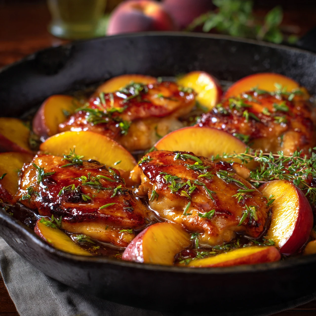 Jalapeno Peach Chicken