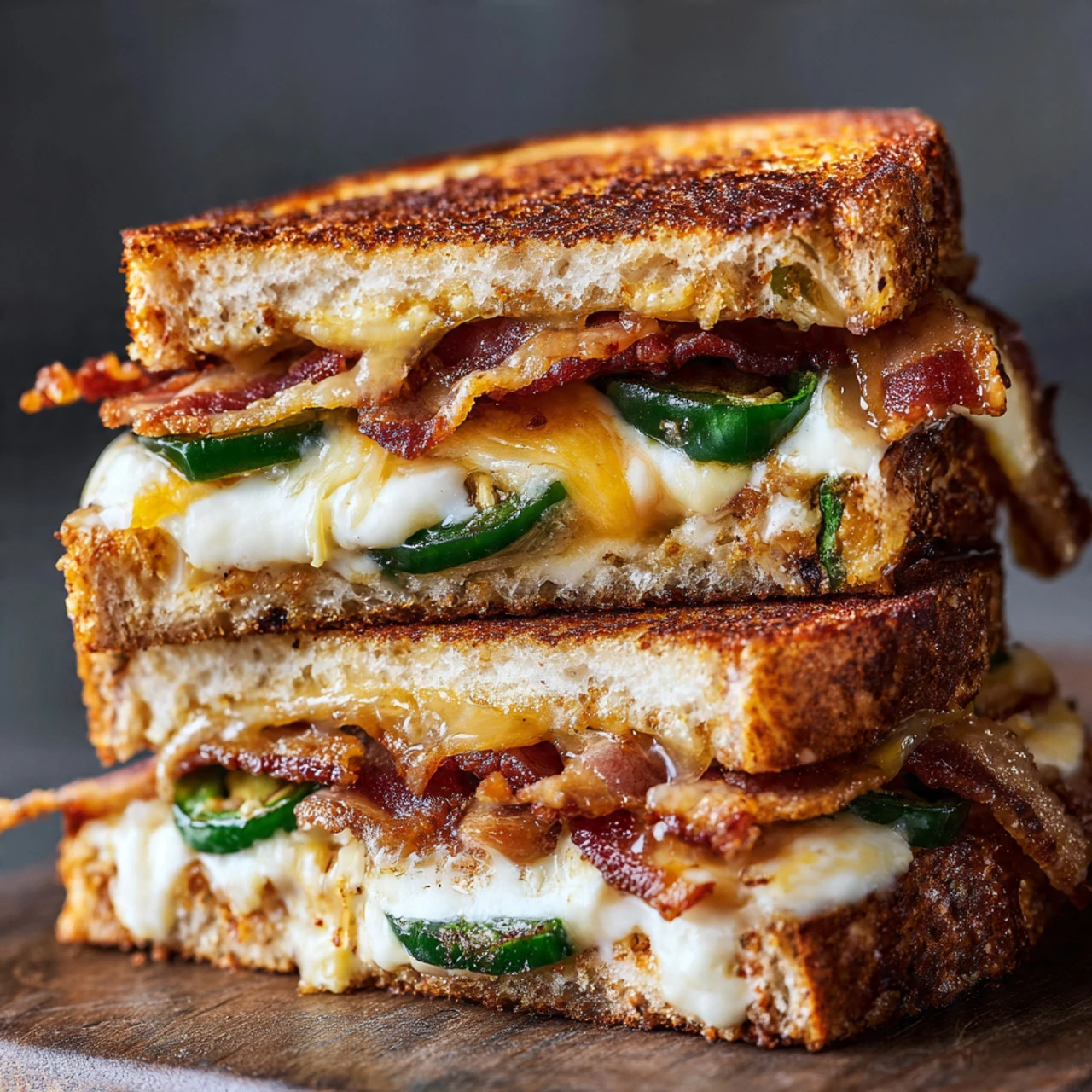 Jalapeno Popper Grilled Cheese Jalapeno Popper Grilled Cheese