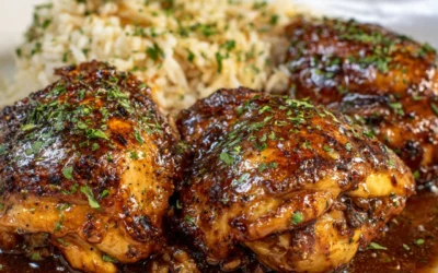 Lemon Dijon Chicken Thighs with Caramelized Onions: An Incredible Ultimate Recipe
