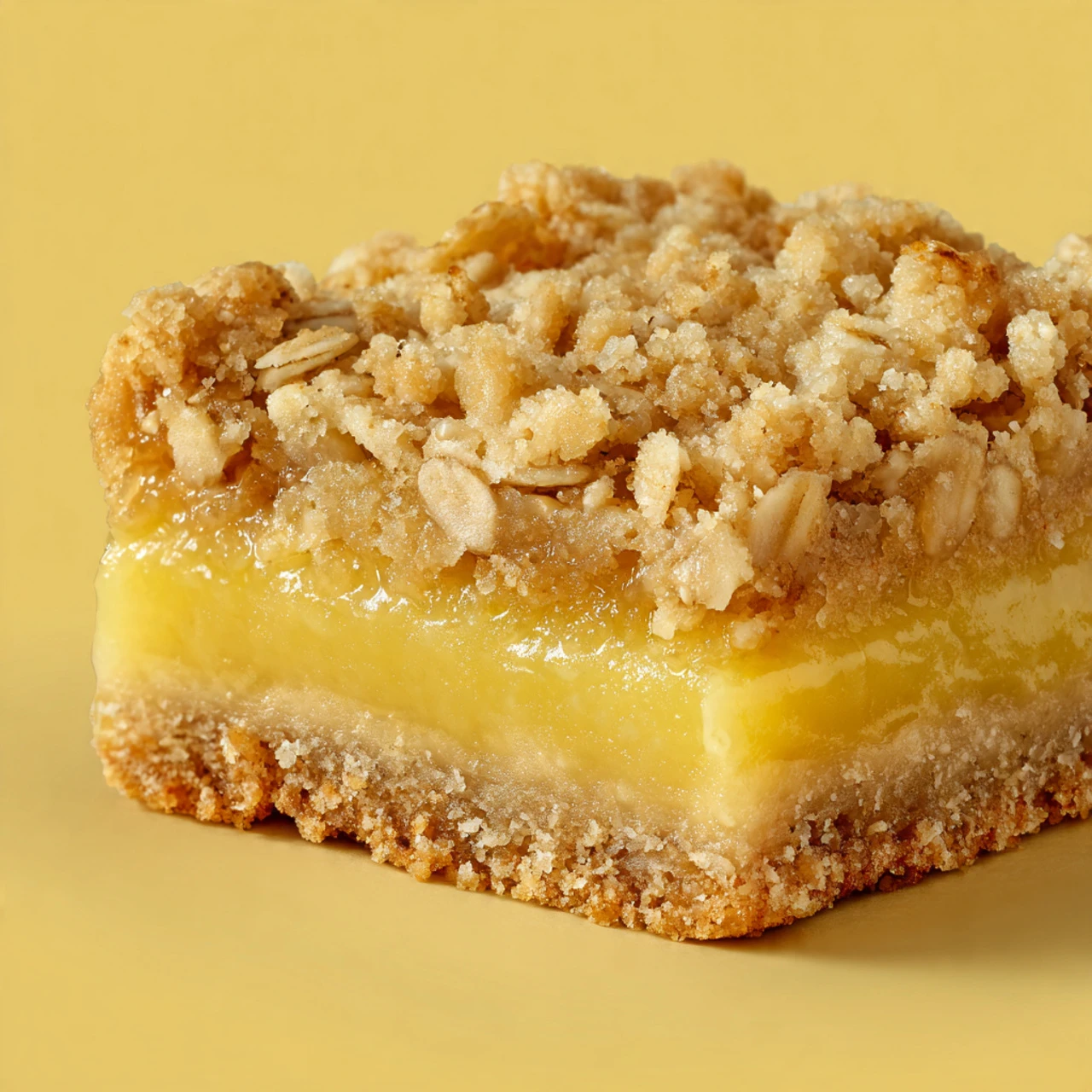 Lemon Oatmeal Crumble Bars Lemon Oatmeal Crumble Bars
