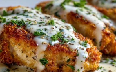 Lemon Pecorino Crusted Chicken