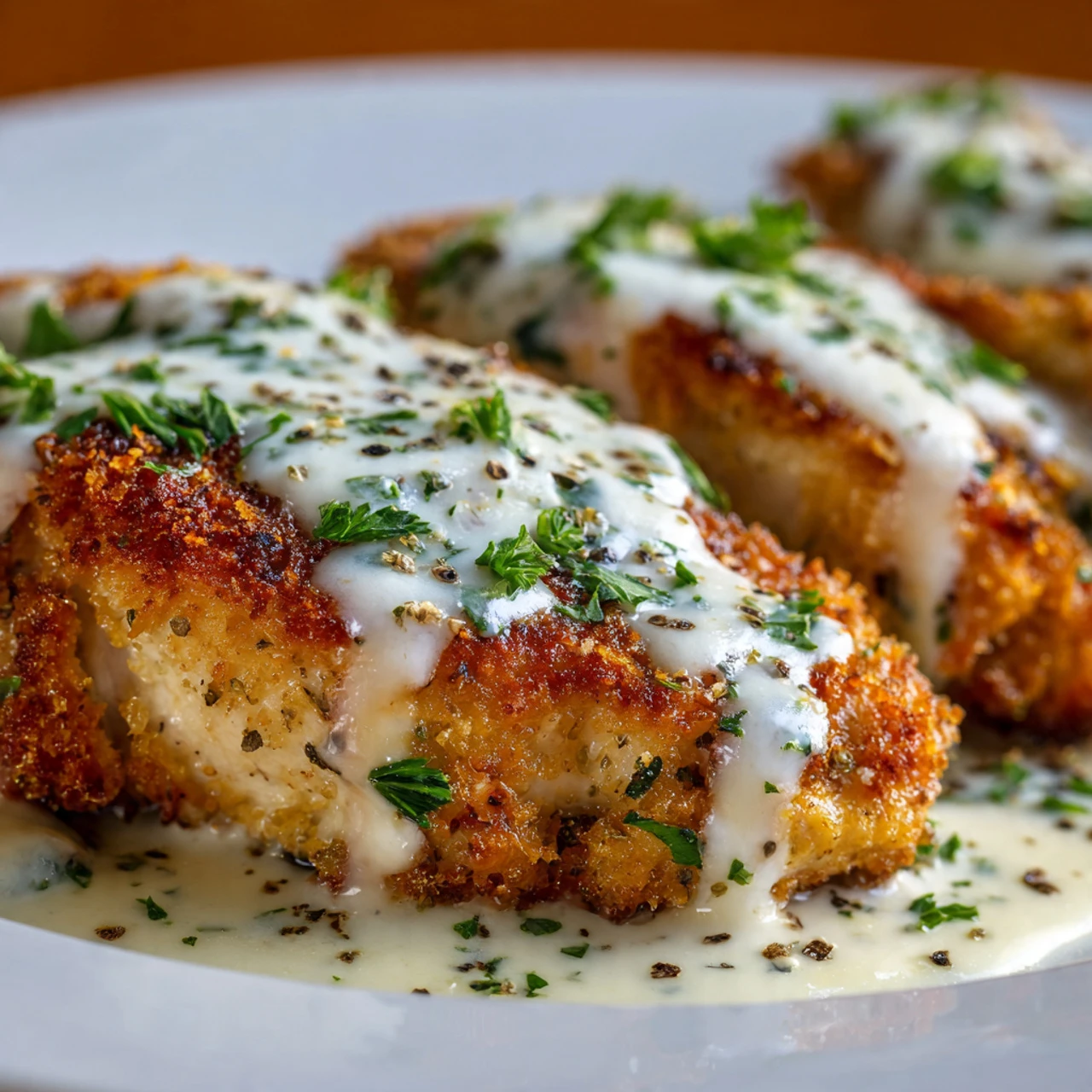Lemon Pecorino Crusted Chicken