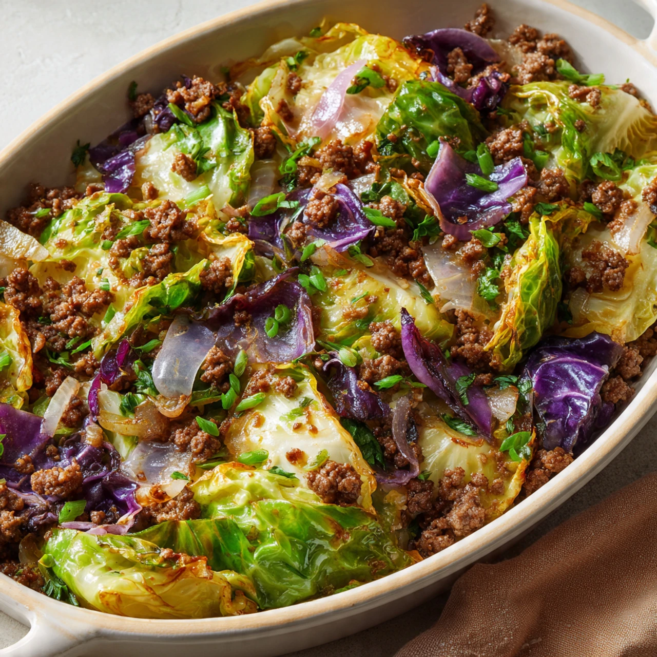 Low Carb Unstuffed Cabbage Casserole Recipe Low Carb Unstuffed Cabbage Casserole Recipe