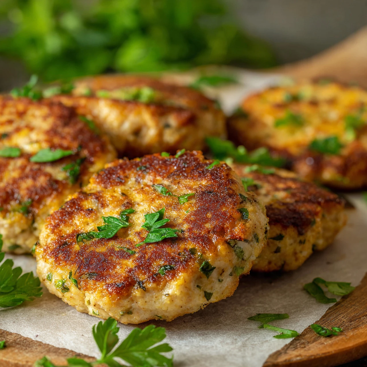 Mediterranean Chicken Patties Mediterranean Chicken Patties