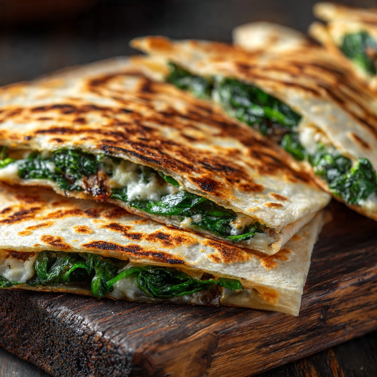 Mediterranean Quesadillas With Spinach Feta Mozzarella And Red Onion Mediterranean Quesadillas Spinach Feta