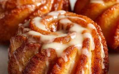 Mini Brown Butter Sourdough Cinnabundts