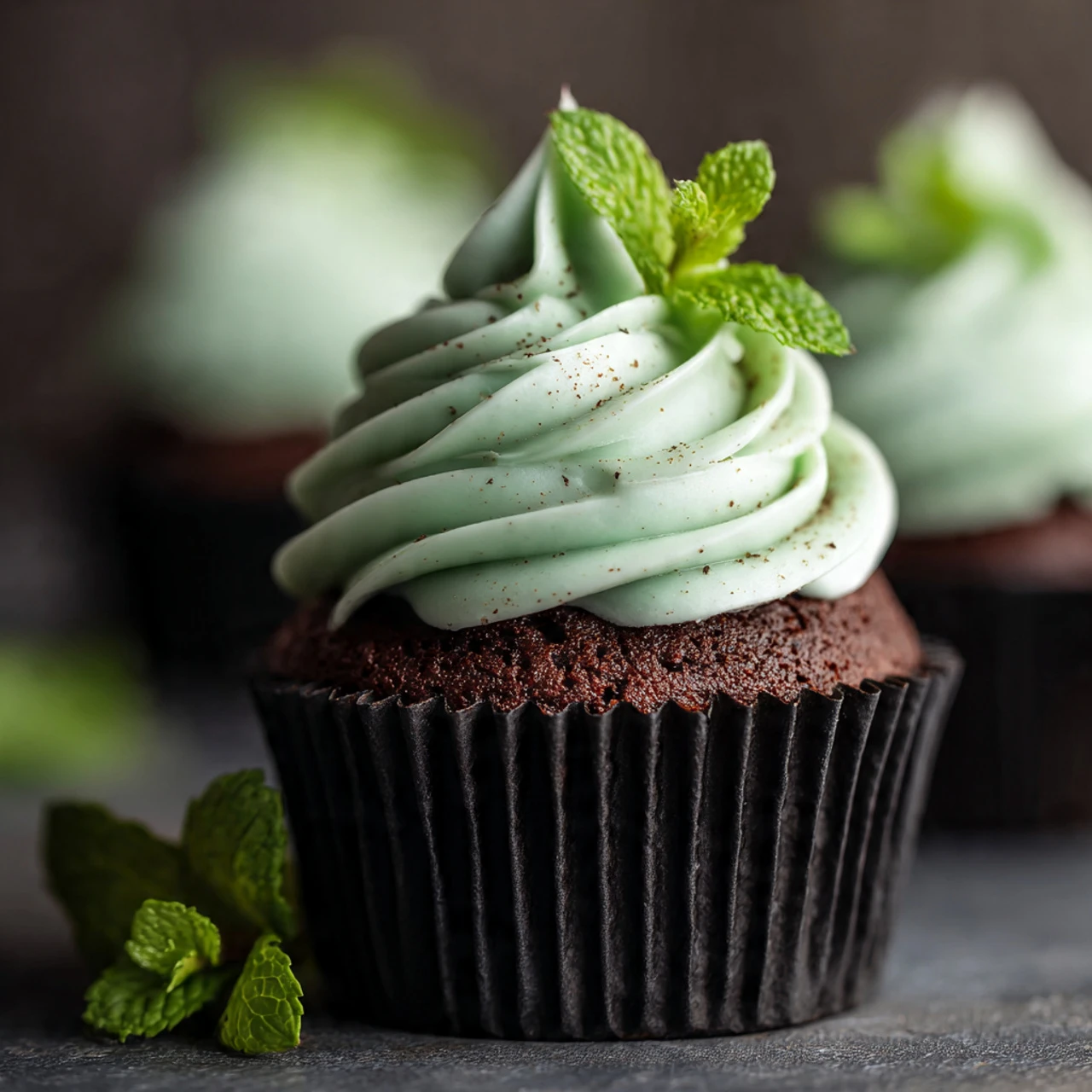 Mint Chocolate Cupcakes Mint Chocolate Cupcakes