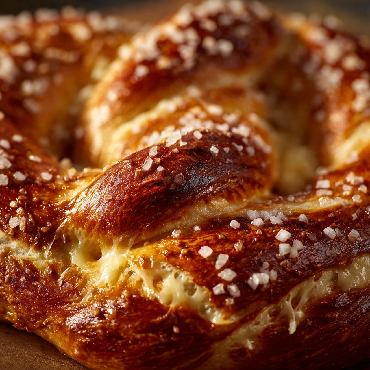 Mozzarella Stuffed Soft Pretzels Mozzarella Stuffed Soft Pretzels