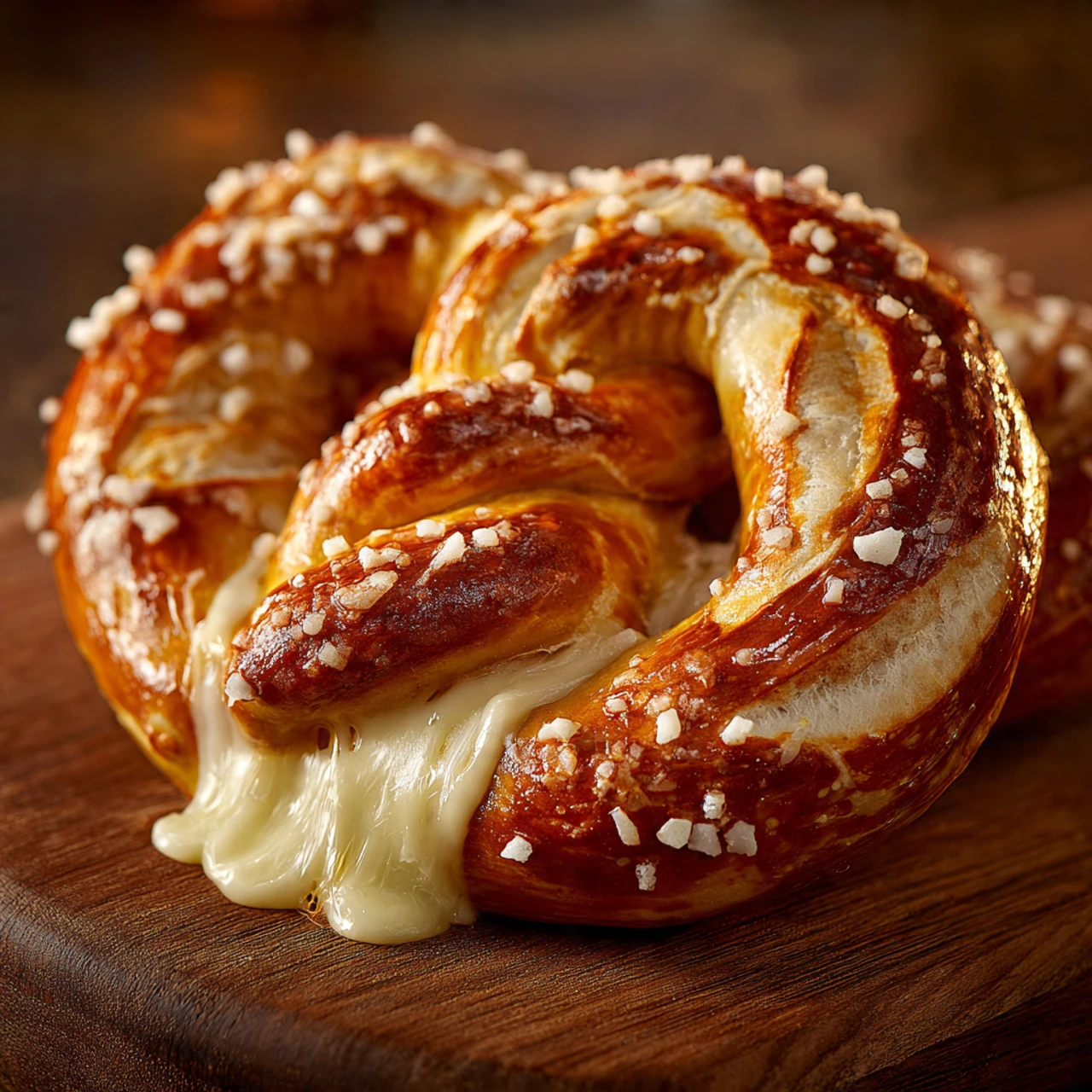 Mozzarella Stuffed Soft Pretzels Mozzarella Stuffed Soft Pretzels