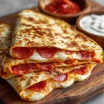 Pepperoni Pizza Quesadillas Pepperoni Pizza Quesadillas Fun Twist Classic