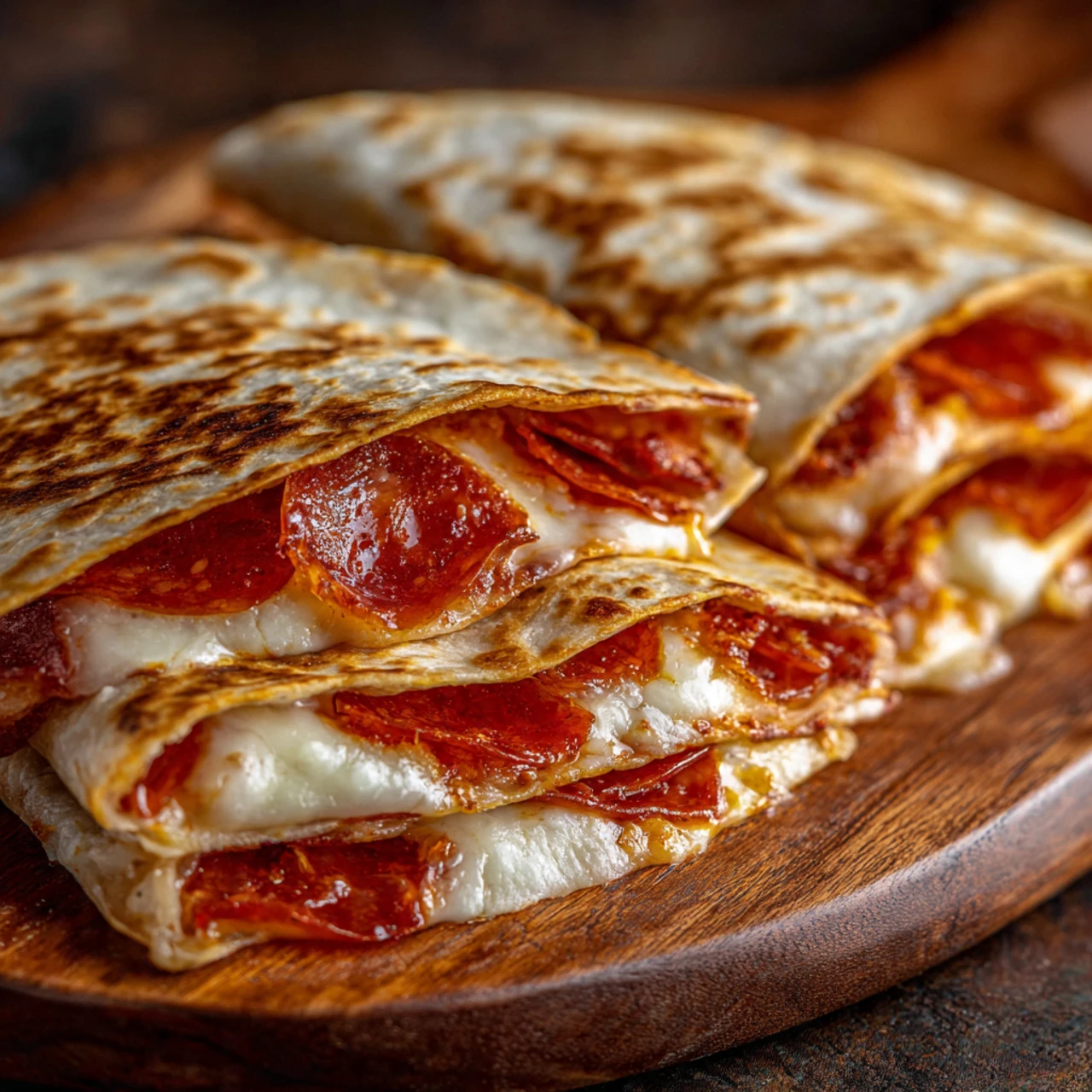 Pepperoni Pizza Quesadillas Pepperoni Pizza Quesadillas Fun Twist Classic