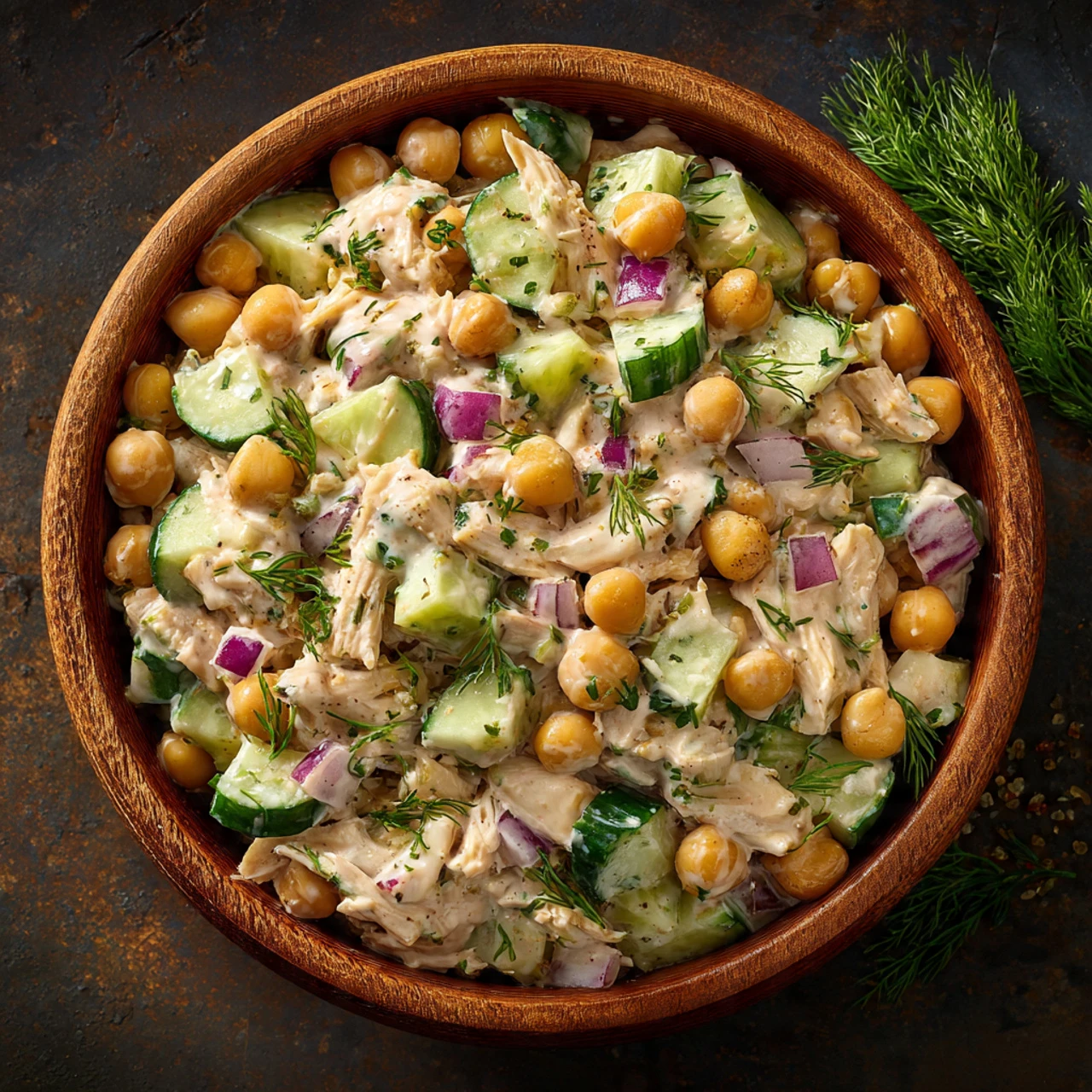 Protein-Packed Tuna Garbanzo Bean Salad Proteinpacked Tuna Garbanzo Bean Salad