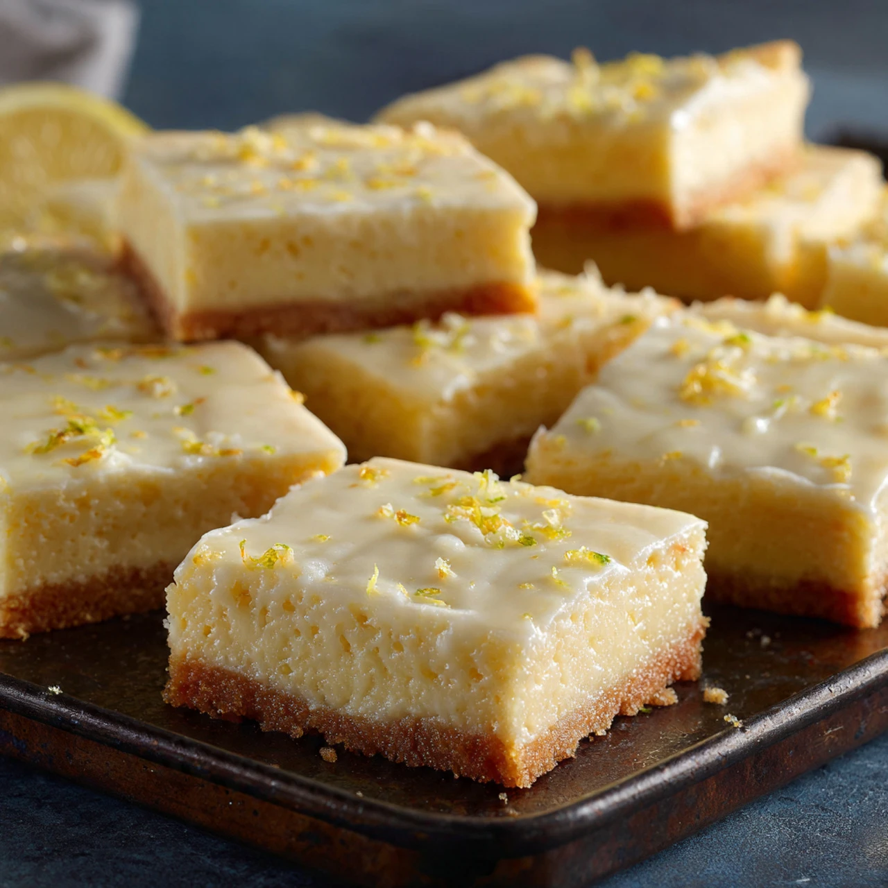 Recipe For Creamy Lemon Squares Recipe Creamy Lemon Squares
