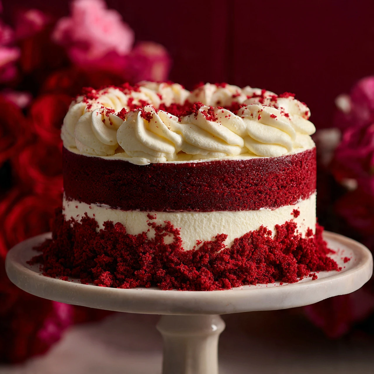 Red Velvet Cheesecake Cake Red Velvet Cheesecake Cake