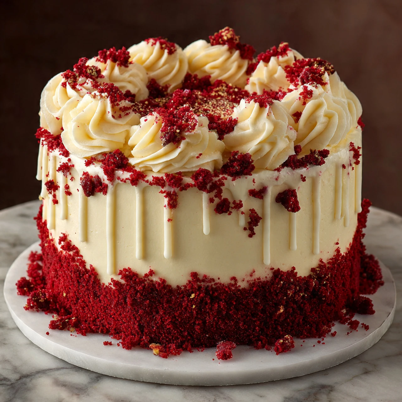 Red Velvet Cheesecake Cake Red Velvet Cheesecake Cake