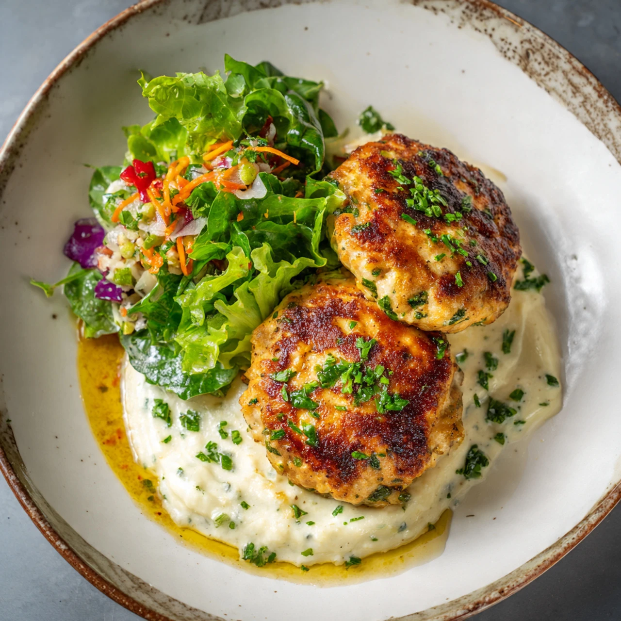 Rosemary Lemon Chicken Patties Rosemary Lemon Chicken Patties Fresh Flavorful Twist