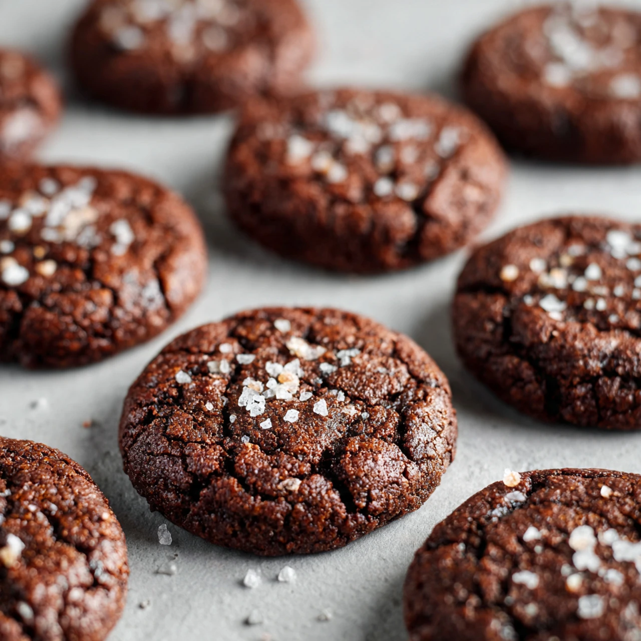 Salted Brownie Cookies Salted Brownie Cookies