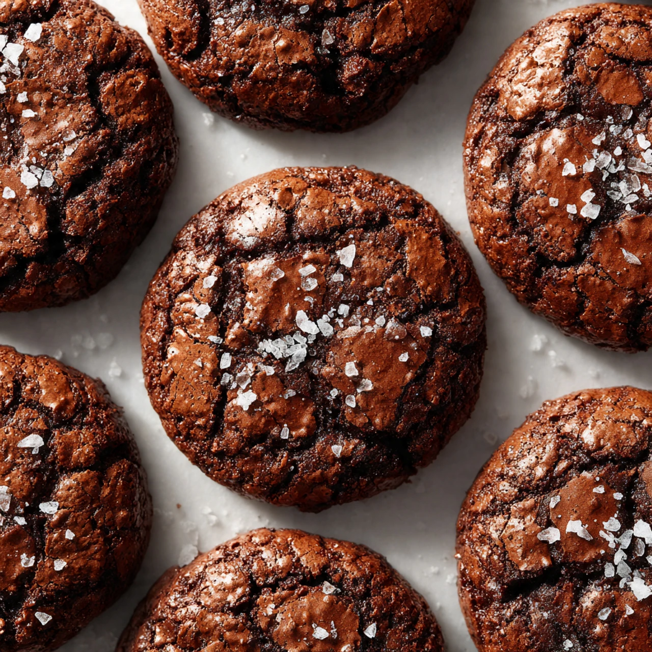 Salted Brownie Cookies Salted Brownie Cookies