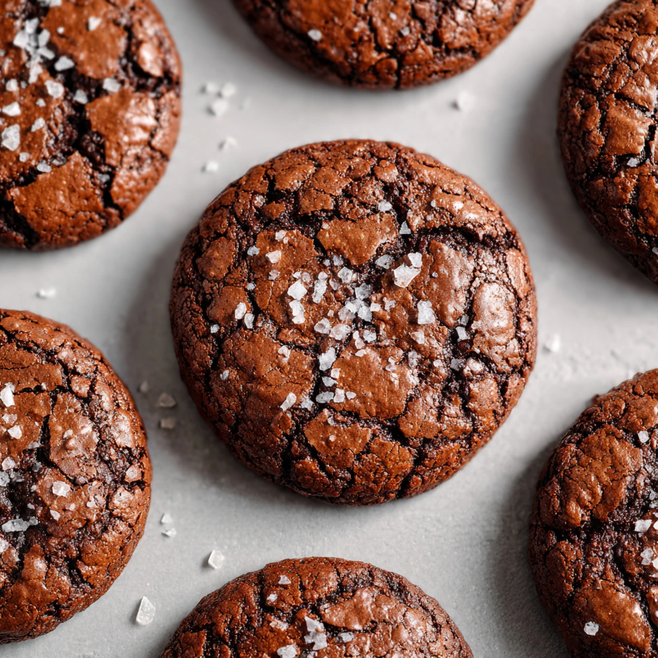 Salted Brownie Cookies Salted Brownie Cookies