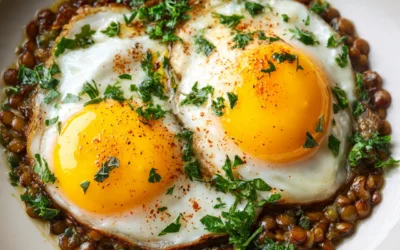 Savory Lentil Breakfast Bowl
